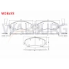 FREN BALATA ON FISLI FORD TRANSIT (V347) 2.4 TDCI - 3.2 TDCI (ARKADAN ITISLI) 2006-2014 / TRANSIT (V348) 2.2 TDCI - 3.2 TDCI 2006-2014 / VW AMAROK 2.0 TDI - 2.0 BITDI - 2.0 TSI 2010-