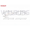 FREN BALATA ON FISLI VW PASSAT (3C5) 1.4 TSI 2008-2012/ 1.6 TDI 2008-2012/ 2.0 TDI 2008-2012/ GOLF VII (5G1) 2.0 TSI 2012-/ PASSAT (3G2) 2.0 TDI 2014-/ SEAT LEON 2.0 TFSI 2012-/ AUDI A3 2.0 TFSI 2012-
