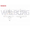 FREN BALATA ON MERCEDES E SERISI (W210) E 280 1995-2002/ (W210) E 320 CDI 1995-2002/ (W210) E 270 CDI 1995-2002/ (W210) E 200 CDI 1995-2002/ (W210) E 220 CDI 1995-2002/ (W210) E 200 1995-2002