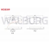 FREN BALATA ON OPEL VECTRA C 1.6 16v 2002-2008/ VECTRA C 1.9 CDTI 2002-2008/VECTRA C 2.0 DTI 2002-2008/ VECTRA C 2.2 16v 2002-2008/ SIGNUM 2.0 DTI 2003-