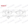 FREN BALATA ON RENAULT CLIO IV 1.5 DCI 2012- / CLIO IV 0.9 TCE 2012- / CLIO IV 1.2 16v 2012-/ CLIO IV 1.6 2012- / DACIA LOGAN II 1.5 DCI 2012- / LOGAN II 1.2 2012-