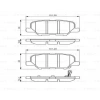 FREN BALATASI ARKA . ASX (GA) : OUTLANDER (GF) 12- : MAZDA 6 (GJ) 13-15 1.6:1.6 DI-D:1.8 DI-D 13-