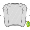 FREN BALATASI ARKA DISK KANGOO III-MERCEDES-BENZ/JITAN BM 08-