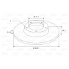FREN DISKI ARKA 307/C2/C3/C4/PARTNER BM 02-