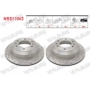FREN DISKI ARKA HAVALI PERFORMANS DELIKLI 6 BJN 324X18X96,3X82,6 HYUNDAI H1 2.5 CRDI 2008-