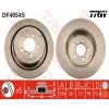 FREN DISKI ARKA LAND ROVER RANGE ROVER III 3.0 D-4.4 D 02-12
