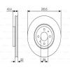 FREN DISKI ÖN 283,6 mm ADET FIYATIDIR LINEA/BRAVO/DOBLO 1,4 TJET 07-