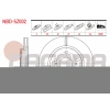 FREN DISKI ON HAVALI 5 BJN 272X22X62X40 SUZUKI SWIFT IV (FZ,NZ) 1.2 2010- / SWIFT IV (FZ,NZ) 1.3 2010-