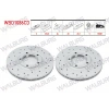 FREN DISKI ON HAVALI KAPLAMALI PERFORMANS DELIKLI 5 BJN 252,8X20X84X28,7 HYUNDAI H100 2.5 D 1993-2004