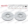 FREN DISKI ON HAVALI KAPLAMALI PERFORMANS DELIKLI 5 BJN 258,1X22X84,02X33,01 MITSUBISHI L 300 (P0W,P1W) 2.5 D 1986-2006 / L 200 (K7T,K6T) 2.5 D 1996-2007