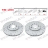 FREN DISKI ON HAVALI KAPLAMALI PERFORMANS DELIKLI 5 BJN 300X25X65X47 MG ZS SUV EV (CSA7001) 2019-