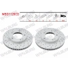 FREN DISKI ON HAVALI KAPLAMALI PERFORMANS DELIKLI 5 BJN 301,8X28X96,3X54 KIA SORENTO I (JC) 2.5 CRDI 2002-2009 / SORENTO I (JC) 2.4i 2002-2009