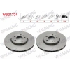 FREN DISKI ON VOLVO S60 III (224) 02-19
