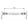 FREN HORTUMU ARKA LOGAN BM 04-