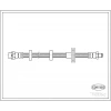 FREN HORTUMU ÖN SAG-SOL LAND ROVER RANGE ROVER III 3.0 D-4.2-4.4 44167