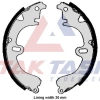 FREN PABUC BALATA ARKA 200X37mm TOYOTA COROLLA (E9) 1.3 - 1.6 - 1.8 D 1987-1993/ COROLLA (E10) 1.3i - 1.6i 1992-1997/ COROLLA (E11) 1.4i - 1.6i 1997-2002