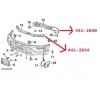HONDA CRV- 97/01; ÖN TAMPON DEMİRİ ÜST (TW)