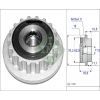 KAPLIN 56328 / T36179 T5-TOUAREG AXD-AXE-BAC 2,5 TDI 04-10