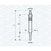 KIZDIRMA BUJISI YE14 / GE101 / 0250403002 (4,4 VOLT) GOLF5-JETTA-PASSAT-A3-LEON BKP-BKD 2,0 TDI 04-