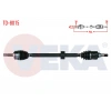KOMPLE AKS SAG ON TOYOTA COROLLA 1.6 VVT-I M-T UZUNLUK 944 mm 2012-