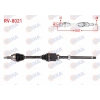 KOMPLE AKS SAG ON UZUNLUK 1017mm LAND ROVER EVOQUE 2.0 4X4 A-T 2011-2019