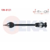 KOMPLE AKS SAG ON UZUNLUK 755mm VW POLO (6R) 1.4 TDI A-T 2014- / SEAT IBIZA IV (6J5) 1.4 TDI A-T 2005-2017 / SKODA FABIA (NJ3) 1.4 TDI A-T 2014- / RAPID 1.4 TDI A-T 2015-2019
