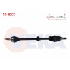 KOMPLE AKS SAG ON UZUNLUK 897 mm TOYOTA YARIS (P13) 1.4 D-4D A-T/M-T 2011-