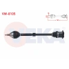 KOMPLE AKS SAG ON VOLKSWAGEN POLO (6R) 1.0 TSI A-T UZUNLUK 762 mm 2009-