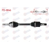 KOMPLE AKS SOL ON FORD TRANSIT CONNECT 1.8 TDCI 75 HP UZUNLUK 628mm 2002-2013