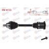 KOMPLE AKS SOL ON UZUNLUK 486mm VW GOLF VIII (CD1) 1.0 TSI 2020-/ AUDI Q2 (GAB) 1.0 TFSI / SEAT LEON SC (5F5) 1.0 TSI 2015-18