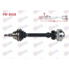 KOMPLE AKS SOL ON UZUNLUK 520mm VW GOLF IV (1J1) 1.9 TDI 97-05/ BORA (1J2) 1.9 TDI 98-05/ AUDI A3 (8L1) 1.8 T - 1.9 TDI 96-03/ SEAT LEON (1M1) 1.9 TDI 99-06/ SKODA OCTAVIA (1U2) 1.9 TDI 96-04