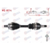 KOMPLE AKS SOL ON UZUNLUK 532mm MERCEDES A SERISI (W176) A80 CDI - A200 CDI - A200 2012- / B SERISI (W246) B180 - B180 CDI -B200 2011- / CLA COUPE (C117) CLA180 CDI - CLA 200 2013-