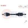 KOMPLE AKS SOL ON UZUNLUK 558mm VOLVO V40 T3 A-T 2015-