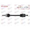 KOMPLE AKS SOL ON UZUNLUK 648mm ABSLI 48 DIS HYUNDAI i10 1.0 M-T 2013-