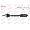 KOMPLE AKS SOL ON UZUNLUK 652mm RENAULT CLIO III 1.6 2005-2014 / DACIA LOGAN 1.6 2006-