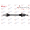 KOMPLE AKS SOL ON UZUNLUK 655mm RENAULT CLIO V 1.0 TCe (B7MT) M-T 5 VITES 2019-
