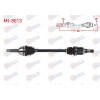 KOMPLE AKS SOL ON UZUNLUK 657mm MITSUBISHI ATTRAGE 1.2 2013-/ SPACE STAR 1.2 2012-