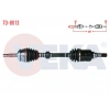 KOMPLE AKS SOL ON UZUNLUK 657mm TOYOTA COROLLA, AURIS (NZE18, ZRE18) 1.6 VVT-I M-T 2012-