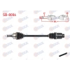 KOMPLE AKS SOL-SAG ON UZUNLUK 684mm SUBARU FORESTER 2.0 1997-2002 / IMPREZA 1.6, 2.0 1996-2000 / LEGACY 1994-1999