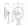 KORNA 335 Hz DÜSÜK SES RENAULT BM 00-