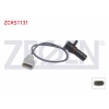 KRANK DEVIR SENSORU KABLOLU 535 mm SKODA FABIA I 1.9 SDI ASY 1999-2007 / OCTAVIA I 1.9 SDI AGP, AQM 1997-2003 / OCTAVIA I 1.9 TDI ASV, AHF 1997-2006