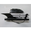 MERCEDES C CLASS- W202- 97/99; ÖN TAMPON ÇEKİ DEMİRİ KAPAĞI SAĞ SİYAH (TW)