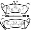 MERCEDES ML CLASS- W163- 98/05; ARKA FREN BALATASI (1 KABLOLU)(140,23X48,45X16,30)(BRAMAX)