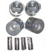 MITSUBISHI CANTER- FE449- 90/97; PİSTON SET 0.50 (4D34) 3.9cc (104.5X2.5X2X4) (TIK)