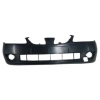 NISSAN ALMERA- N16- SD/HB- 04/06; ÖN TAMPON SİYAH (ASTARLI/SİS DELİKLİ/BANTSIZ TİP) (TYG)