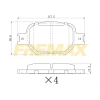 ÖN FREN BALATASI (CORBON FORMÜL) RANGE ROVER DISCOVERY - SPORT - III - IV 2003-2013