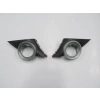 PEUGEOT 207- 06/09; SİS LAMBA KAPAĞI SAĞ/SOL SET (2 PARÇA) SİS DELİKLİ ÇERÇEVESİ GRİ