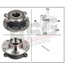 PORYA ÖN RULMANLI QASHQAI (J11) 1.2 DIGT:1.5 DCI:1.6 DCI 14-