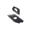 RENAULT CLIO- 4- SPORT TOURER- 16/19; SİS LAMBA KAPAĞI DELİKLİ SAĞ/SOL (2PARÇA)SİYAH NİKEL.ÇITALI(TW