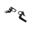 RENAULT CLIO- 5- HB- 23/25; ÖN TAMPON BRAKETI (FAR AYAR SPORTU) SAG/SOL SET (2 PARÇA)